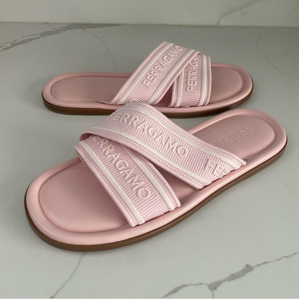 Salvatore Ferragamo Pink Sandals